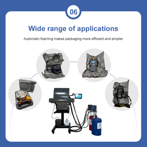 Intelligente Verpackungsmaschine f&uuml;r expandierbaren Pu-Schaum vor Ort 